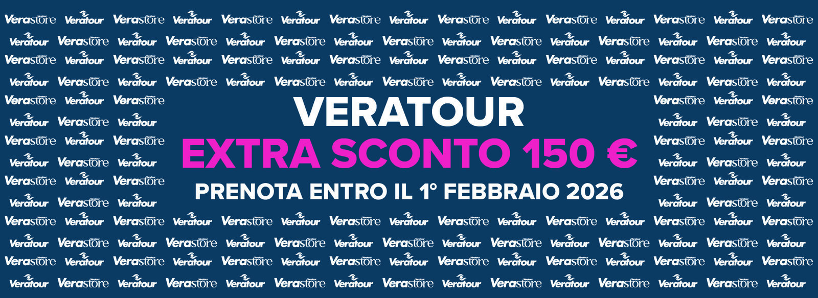 Prenota la tua vacanza Veratour entro il 1° febbraio 2026!